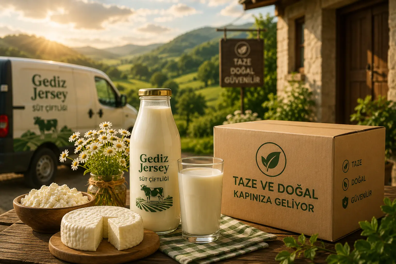 Taze ürün teslimatı